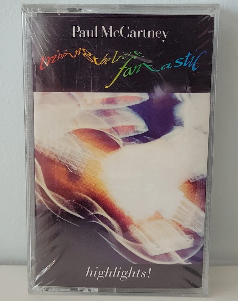 Paul McCartney Tripping The Live Fantastic Highlights Cassette Tape Sealed 1990 - Image 1 of 3