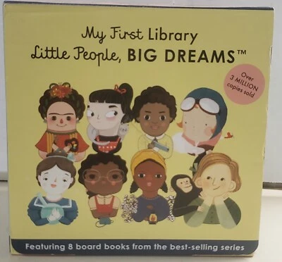 My First Library: Little People, BIG DREAMS 8 Board book Box Set - Image 1 of 2