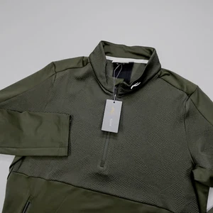 KJUS Delian Half Zip Green Men's Comfort Fit Size L (EU 52) - Picture 1 of 9
