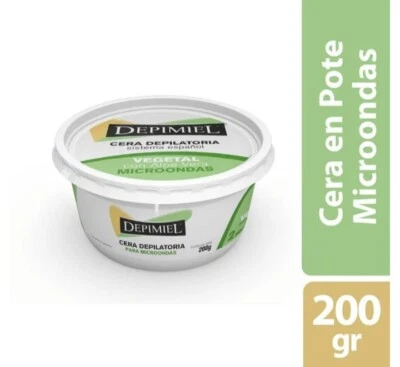 Cera Depilatoria Depimiel. Vegetal. Apta Microondas. Sistema Español