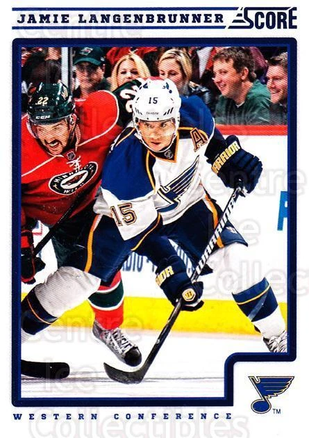 2012-13 Score #409 Jamie Langenbrunner - Image 1 of 1