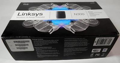 Cisco Linksys N300 RE1000 NP Wifi Wireless N Range Extender - Image 1 of 4