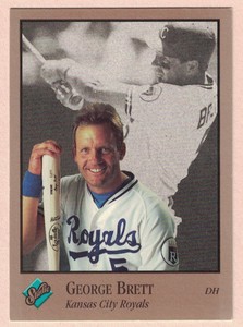 1992 STUDIO GEORGE BRETT KANSAS CITY ROYALS #181