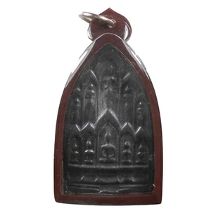 PERFECT LP NGERN OLD THAI BUDDHA AMULET PENDANT VERY RARE !!! - Picture 1 of 7