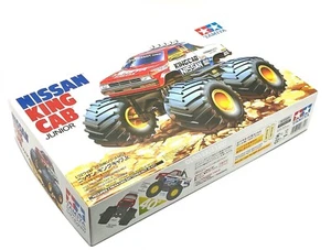 1:32 Tamiya 17007 Wild Mini 4WD Nissan King Cab Jr. SUV Pick-Up Truck Model Kit - Picture 1 of 12