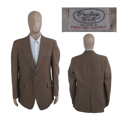 Blazer Rockabilly West Prestige vintage años 70 American Craftsmen 42R Foto 1 de 4