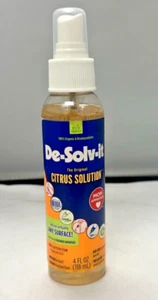 De-Solv-it Citrus Solution 4oz pump damaged labels - Picture 1 of 4