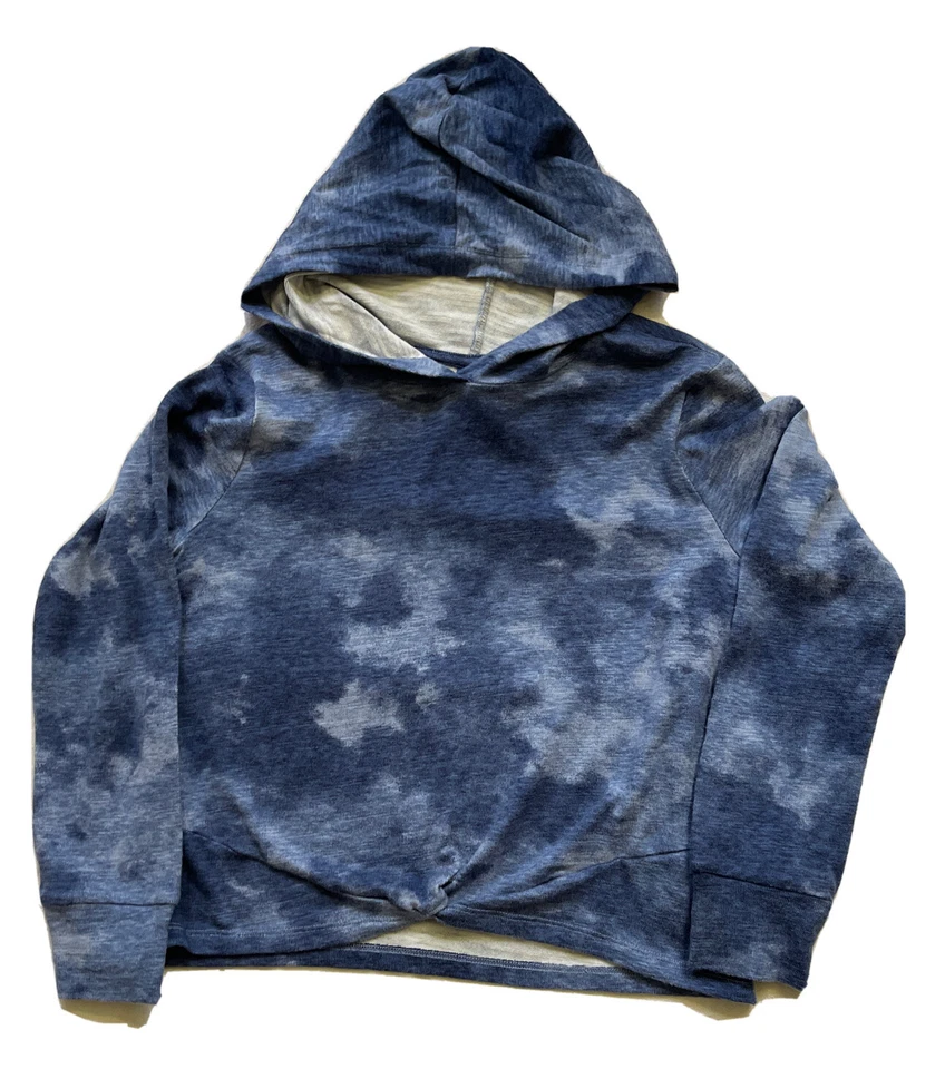 Old Navy Kids Girls Tie Dye Pullover Hoodie Size L (10-12) - NEW - Image 1 of 1