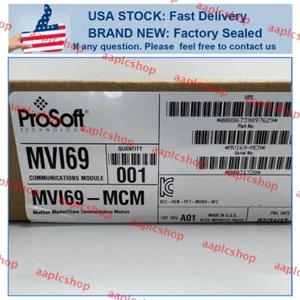 Original New ProSoft MVI69-MCM Modbus Master/Slave Communication Module MVI69MCM - Picture 1 of 2