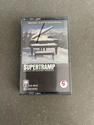 Even in the Quietest Moments..by Supertramp (Cassette, A&M Records) FULLY TESTED - Image 1 of 4