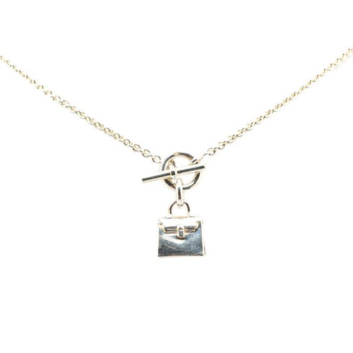 HERMÈS Collana amuleto HERMES Kelly Sv925 argento donna usata