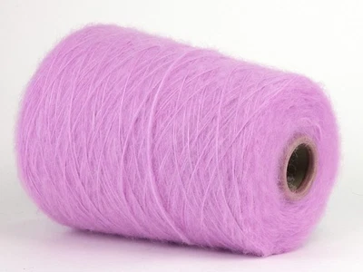 49,50 €/Kg Flauschgarn * Konengarn * Flauschwolle * 29% Merino * Viola * NM 6 - Bild 1 von 3