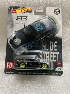 Neu 2022 Hot Wheels '20 Ford Mustang RTR Spec 5! Car Culture Slide Street! #P2 - Bild 1 von 7