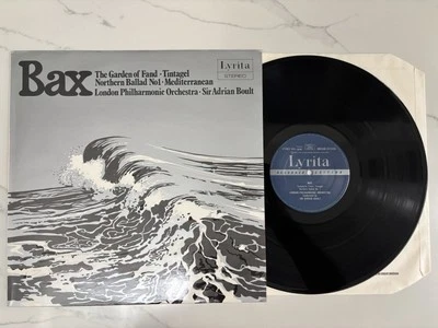 SIR ADRIAN BOULT "Bax The Garden of Fand" 1972 Mint UK Stereo LP Lyrita SRCS. 62 - Image 1 of 4