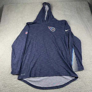 Nike Tennessee Titans Hoodie Shirt Herren XL blau leicht NFL Dri-Fit - Bild 1 von 9