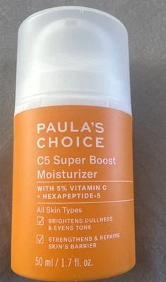 Crema hidratante Paula's Choice C5 Super Boost 1,7 oz sellada Foto 1 de 4
