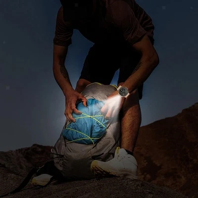 Smart Watch Gift Heart Rate Monitor Smartwatch for Running Swimming Doctor - Image 1 of 4