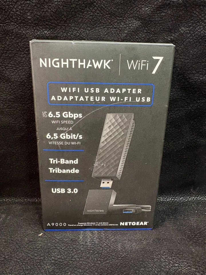 Netgear Nighthawk WiFi 7 - WiFi USB Adapter A9000 - Image 1 of 1