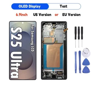 OLED Display Touch Screen Digitizer For Samsung Galaxy S25 Ultra S938 Replace - Picture 1 of 12