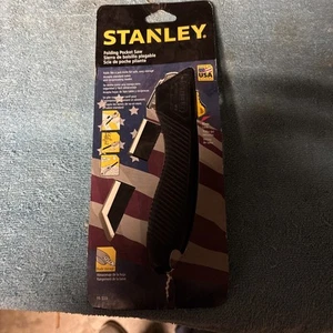 Vintage Stanley klappbare Taschensäge, Prepper, Notfallwerkzeug Allzweckklinge - Bild 1 von 2