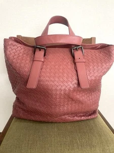 [Good Condition] Bottega Veneta Intrecciato Tote Bag Used - Picture 1 of 12