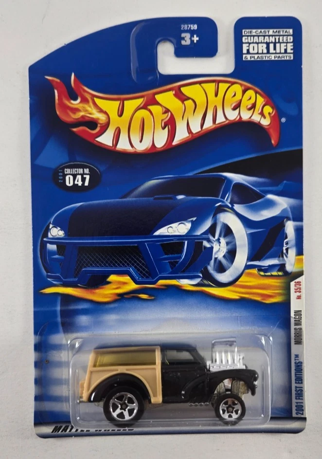 Hot Wheels 2001 primeras ediciones #047 - Morris Wagon 35/36 Foto 1 de 4