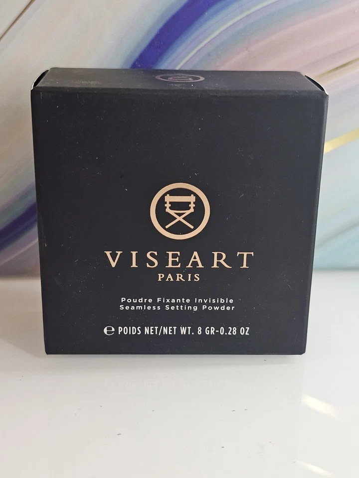 全新带盒 VISEART 半透明定妆粉 | 隐形无缝哑光 8 GR 码 — 第 1/1 张图片