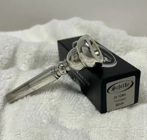 Schilke 12B4 Trumpet mouthpiece Silver Plated - Picture 1 of 23