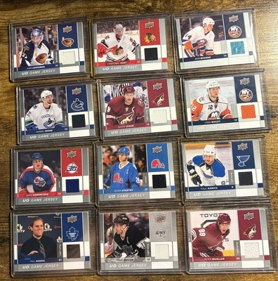 2009-10 Upper Deck Game Used Jersey Lot Of 20 - Image 1 of 4