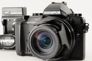 Olympus Stylus 1 Digital Camera 12MP 10.7x Zoom with Strap Battery Tested - Picture 1 of 11