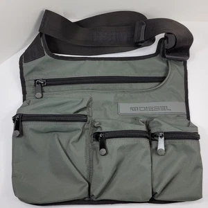 Bolso Bandolera Bandolera Bandolera Mini Mensajero Diesel De Colección Y2K Gris - Imagen 1 de 16