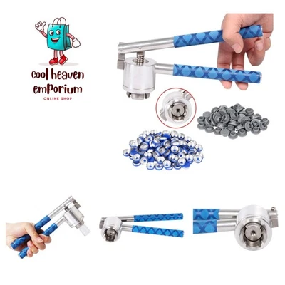 20mm Flip Tops Vial Crimper, 100 Pcs Flip Caps and 100 Pcs Self-healing Ports... - Image 1 of 4