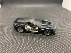 Matchbox - '08 Chevrolet Corvette ZR1 C6 Police - Diecast - Maßstab 1:64 - GEBRAUCHT - Bild 1 von 5