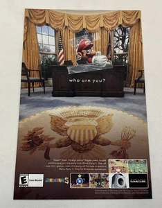 2004 video game ad page ~ MARIO PARTY 5 ~ Super Mario Bros - Picture 1 of 1