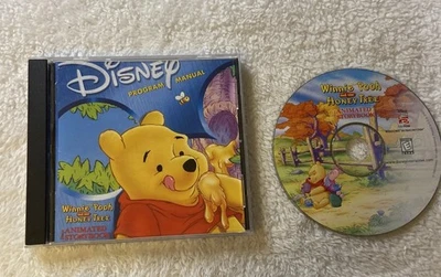 Disney Program Manual Winnie The Pooh And The Honey Tree Pc Cd Rom Animated Stor - Image 1 of 4