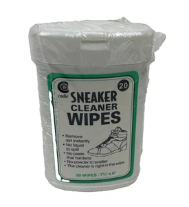 Cadie Twin Pack Wipes,Sneaker Cleaner 20 Wipes,Instant Shoe Shine 30 Wipes 1Pack - Picture 1 of 4