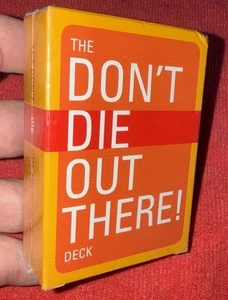 Don't Die Out There Deck Christopher Van Tilburg Spielkarten Flash Cards NEU - Bild 1 von 8