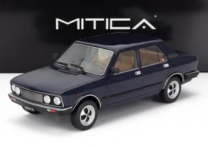 FIAT 132 2000ie de 1979 au 1/18 de MITICA résine 103043 bleu marine - Imagen 1 de 2