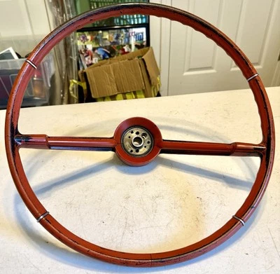 1964 Chevy Impala Steering Wheel 64 Chevrolet Bel Air Biscayne Belair SS  - Image 1 of 4