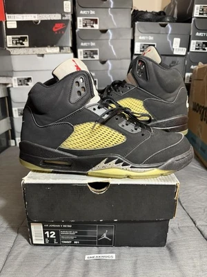 Nike Air Jordan 2000 5 V talla 12 metálico plateado rojo fuego vintage Laey Grape OG Foto 1 de 4