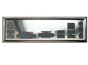 OEM I/O Shield For MSI A320M WATER Motherboard Backplate IO Rear Baffle - Afbeelding 1 van 2