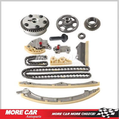 Timing Chain Kit w/ VVT Sprocket Fit 2008-2015 Honda Accord CR-V Crosstour 2.4L - Image 1 of 4