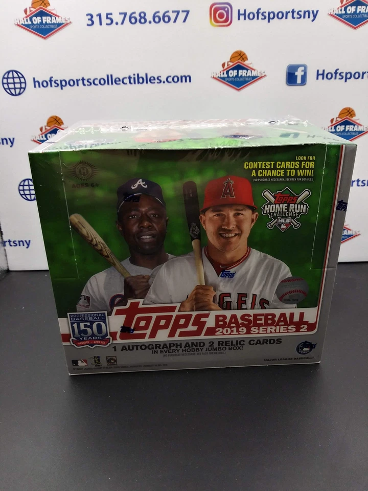 Topps Serie 2 2019 béisbol hobby ¡caja gigante! 3 HITS POR CAJA! Foto 1 de 1