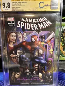 Amazing Spider-Man #6 CGC SS 9.8 Black Flag Variant Ltd 3000 Trade Signed Crain - Bild 1 von 6