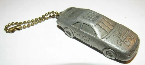 Vintage Rusty Wallace Pewter Fan Fueler Nascar Keychain - MGD Cover