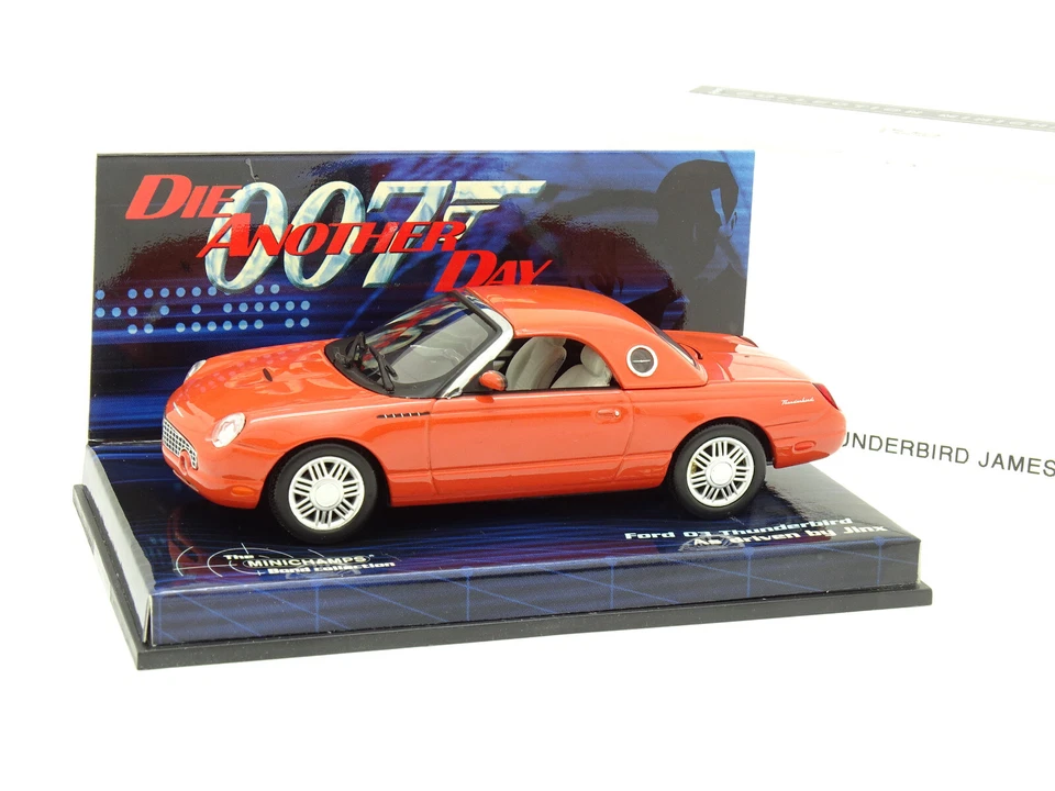 MINICHAMPS 1/43 - FORD THUNDERBIRD JAMES BOND 007 - Immagine 1 di 1