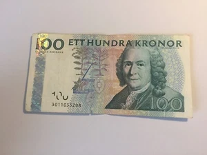 Billet Suède 100 Kronor - Picture 1 of 2