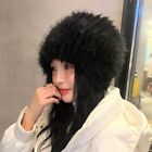 Cold Proof Faux Fur Beanies Hat Thicken Furry Caps Women Accessories