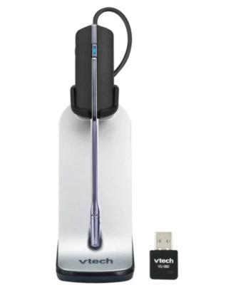 NEW VTech VH6212 Convertible Office Wireless Headset with USB Softphone Dongle - Image 1 of 4