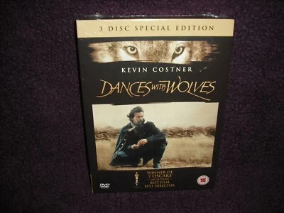Dances With Wolves; Rare 3 Disc Special Edition DVD (2004) Kevin Costner, New. - Image 1 of 2